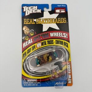 Tech Deck Real Skateboards Spitfire Wheels Generation 6 Fingerboard Toy New